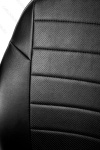 Чехлы из экокожи для Hyundai Getz 2002-2011, чёрные