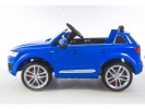 Детский электромобиль Audi Q7 (Синий) Лицензия