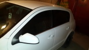 Автошторки Трокот на заднюю полусферу из 3-х элементов, задние: двери и ветровое стекло для Opel Astra H (2004-наст.время)