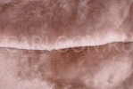 Меховая накидка Премиум класса из Натуральной овчины на шкуре, Тёмно-Бежевая, Средний ворс, Российская овчина