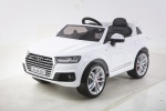 Детский электромобиль Audi Q7 (Белый) Лицензия