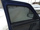 Автошторки Трокот на передние двери, укороченные под улучшенный обзор боковых зеркал для ВАЗ 2110 1997-2007 Седан