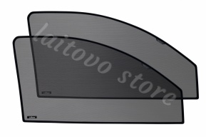 Автошторки Laitovo на передние двери для Skoda Octavia A7 SCOUT (2014-2020) Универсал