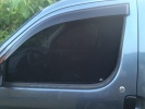 Автошторки Трокот на передние двери с вырезами под курение с 2х сторон для Peugeot Partner 1 (1997-2012) Компактвэн