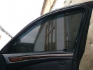 Автошторки Трокот на передние двери с вырезами под курение с 2х сторон для BMW 5 E60 (2002-2010)