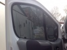 Автошторки Трокот на передние двери, укороченные под улучшенный обзор боковых зеркал для Renault Trafic (2001-2014) Внедорожник 5 дв.