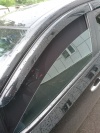 Автошторки Трокот на передние двери, укороченные под улучшенный обзор боковых зеркал для Kia Cerato 2 (2009-2013) Седан