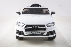 Детский электромобиль Audi Q7 (Белый) Лицензия
