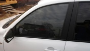 Автошторки Трокот на передние двери с вырезами под курение с 2х сторон для LADA Granta 2011-наст.время