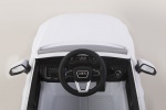 Детский электромобиль Audi Q7 (Белый) Лицензия