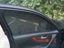 Автошторки Трокот на передние двери, укороченные под улучшенный обзор боковых зеркал для Infiniti QX70 2013-наст.время Внедорожник 5 дв.